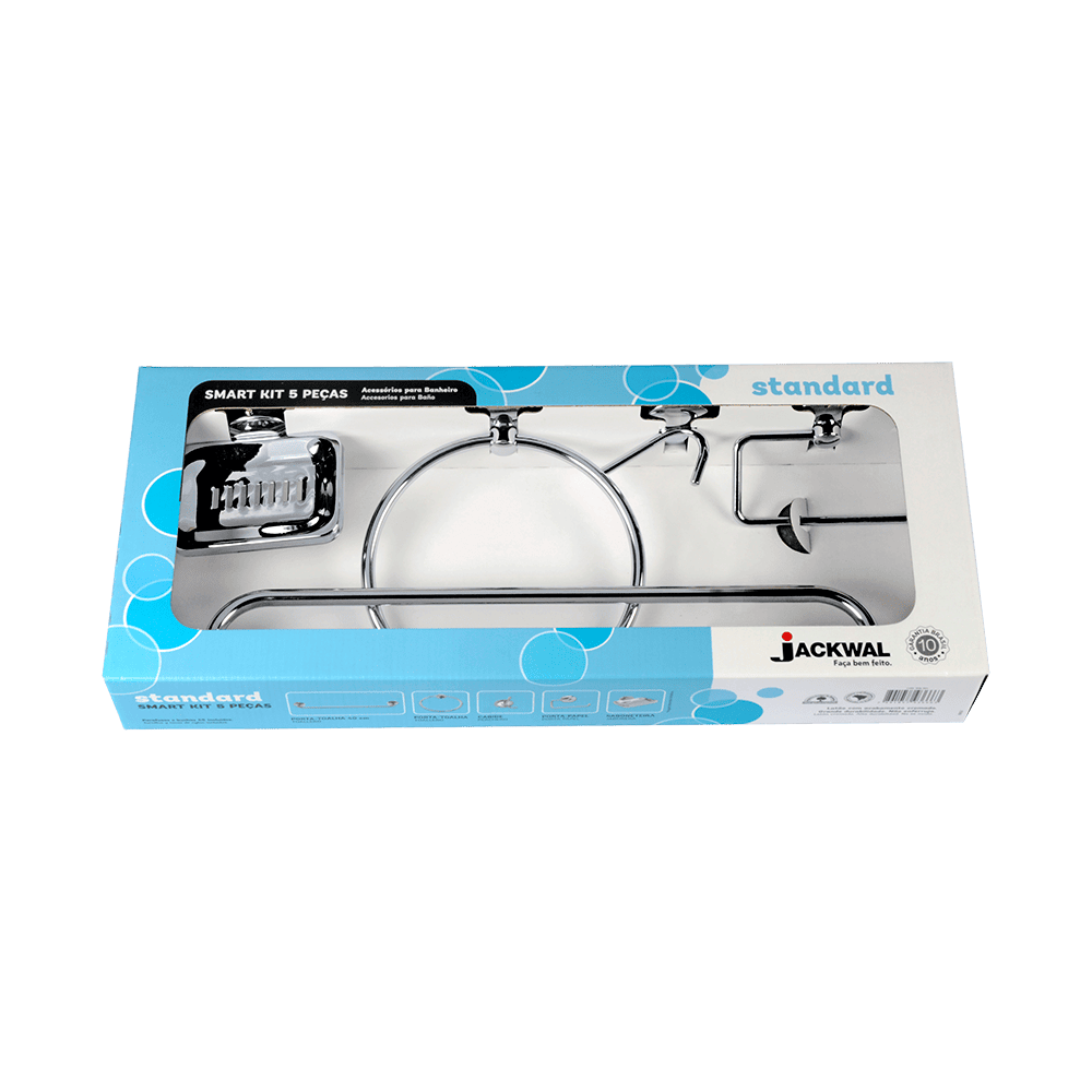 Smartkit Accesorios para Baño Jackwal Standard (5 pzs.) 006.301